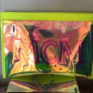 Neon MCM bag